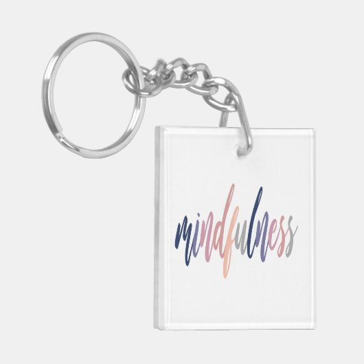 Mindheid Sleutelhanger (Voorkant Links)