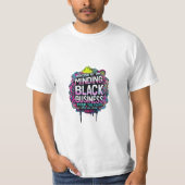 Minding black t-shirt (Voorkant)