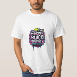 Minding black t-shirt