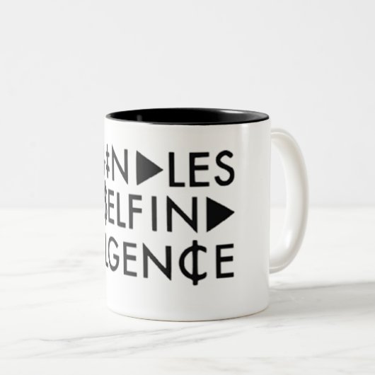 Mindless Self Indulgence Tweekleurige Koffiemok (Voorkant rechts)