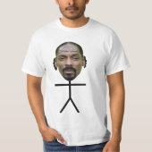 Mindless Stickman of Snoop Dogg T-shirt (Voorkant)