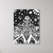 Mindmelt Phrame Canvas Afdruk (Voorkant)