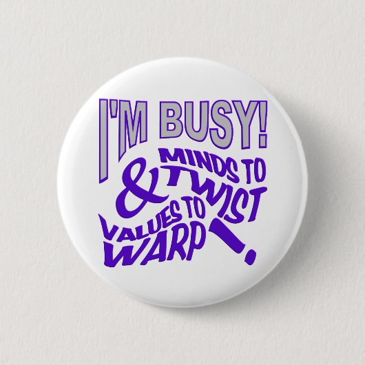 Minds naar draaiknop ronde button 5,7 cm (Voorkant)