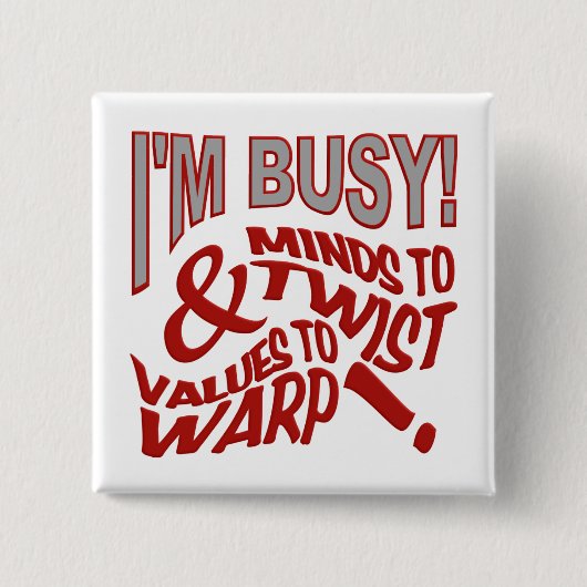 Minds naar draaiknop vierkante button 5,1 cm (Voorkant)