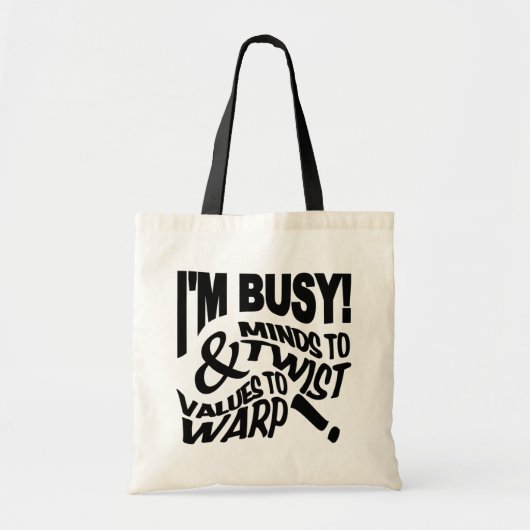 Minds naar draaitas - kies stijl en kleur tote bag (Voorkant)