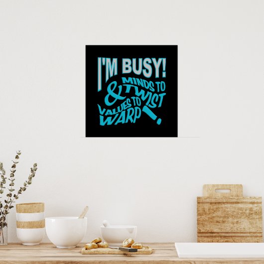 Minds naar Twist poster (Keuken)