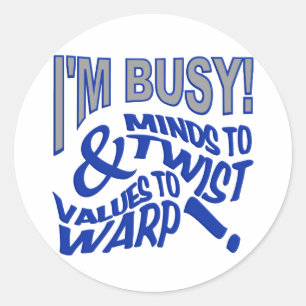 Minds om stickers te draaien