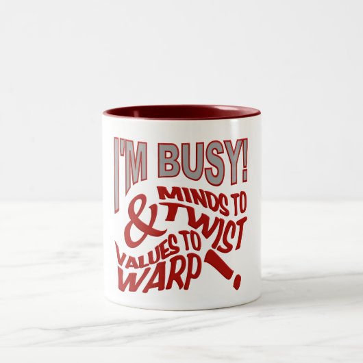 Minds to Twist mok - kies stijl en kleur (Center)