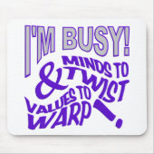 Minds to Twist mousepad Muismat (Voorkant)