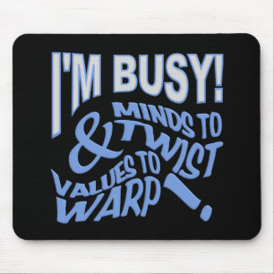 Minds to Twist mousepad Muismat