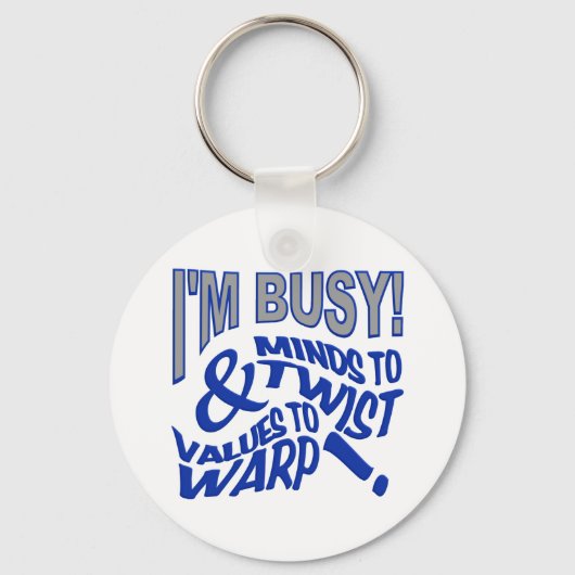 Minds to Twist sleutelhanger (Voorkant)