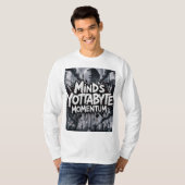 Minds Yottabyte Momentum Basic T-shirt met lange m (Voorkant volledig)
