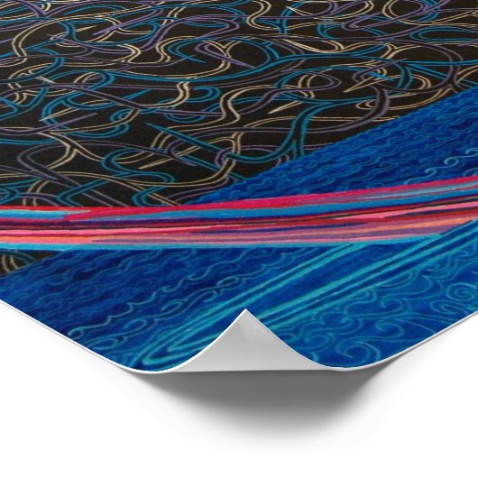 Mindscape of Optimal Flow by Meghan Oona Poster (Hoek)