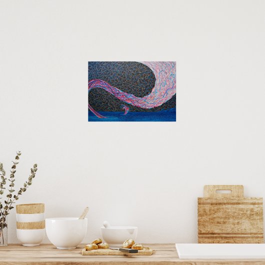 Mindscape of Optimal Flow by Meghan Oona Poster (Keuken)