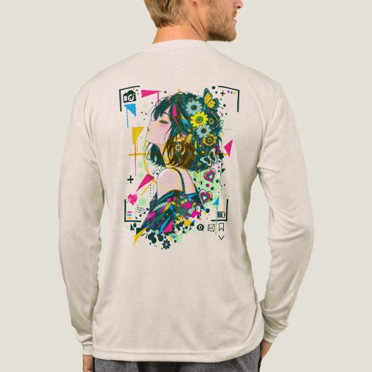 MINDSCAPE Tri-Blend SHIRT (Achterkant volledig)