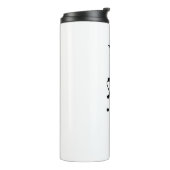 Mindset, aangepaste gepersonaliseerde Tumbler-Mokk Thermosbeker (Gedraaid links)
