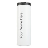 Mindset, aangepaste gepersonaliseerde Tumbler-Mokk Thermosbeker (Achterkant)