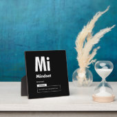 Mindset - element van succes - Motivatie Fotoplaat (Insitu)