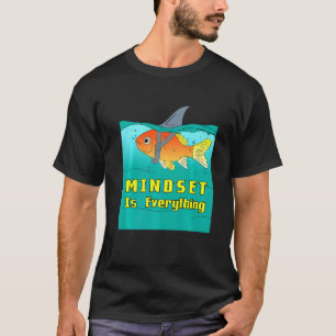 Mindset Goudvis Haak Aquaristisch Aquarium Huisdie T-shirt