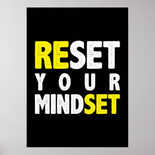 Mindset - Gym, Hustle, Succes Poster