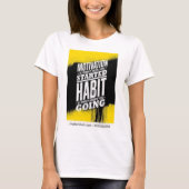 Mindset + hard werken = succes t-shirt (Voorkant)