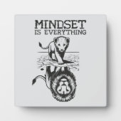 Mindset is alles, Cat Lion - Gym, Succes Fotoplaat (Voorkant)