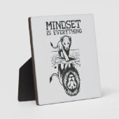 Mindset is alles, Cat Lion - Gym, Succes Fotoplaat (Voorkant)