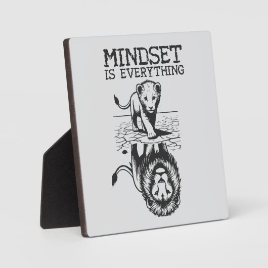 Mindset is alles, Cat Lion - Gym, Succes Fotoplaat (Voorkant)