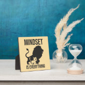 Mindset is alles - Cat Lion Motivatie Fotoplaat (Insitu)