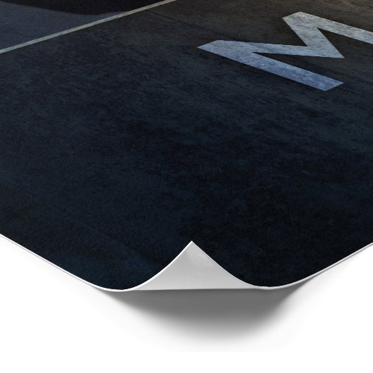 Mindset is alles - Cat Tiger Shadow Poster (Hoek)