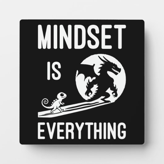 Mindset is alles, Dragon - Succes Hustle Fotoplaat (Voorkant)