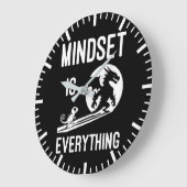 Mindset is alles, Dragon - Succes Hustle Grote Klok (Hoek)