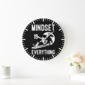 Mindset is alles, Dragon - Succes Hustle Grote Klok (Huis)