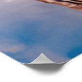 Mindset is alles - grotere waterreflectie poster (Hoek)