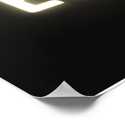 Mindset is alles - Inspirerend boodschap Poster (Hoek)