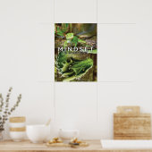 Mindset is alles - Legendary Dragon - Succes Poster (Keuken)