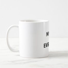 Mindset is alles - Motivatie minimalistisch De Koffiemok