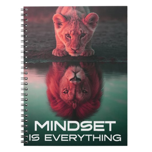 Mindset is alles - ontgrendel je volledige potenti notitieboek (Voorkant)