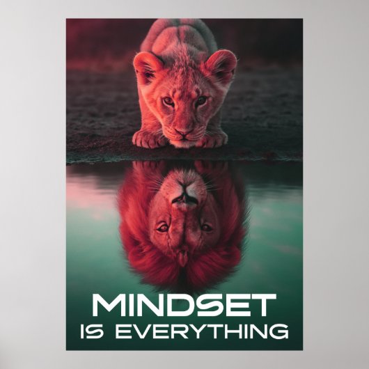 Mindset is alles - ontgrendel je volledige potenti poster (Voorkant)