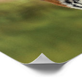 Mindset is alles - Tijger Hustle Motivatie Poster (Hoek)