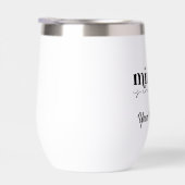 Mindset is alles, Typografie Waterfles (Rechts)