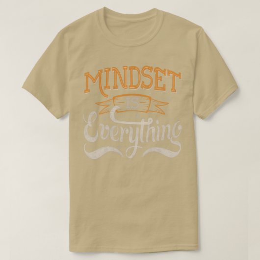 Mindset is Alles van Tobe Fonseca T-shirt (Design voorkant)