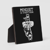 Mindset is alles, Wolf - Gym, drukte, succes Fotoplaat (Voorkant)