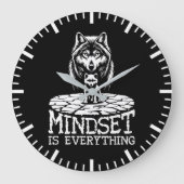 Mindset is alles, Wolf - Gym, drukte, succes Grote Klok (Voorkant)