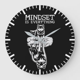 Mindset is alles, Wolf - Gym, drukte, succes Grote Klok