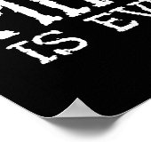 Mindset is alles, Wolf - Gym, drukte, succes Poster (Hoek)