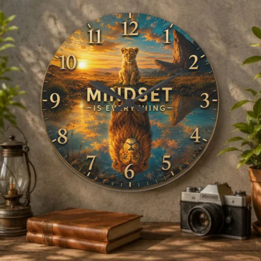 Mindset Is Everything Lion Grote Klok