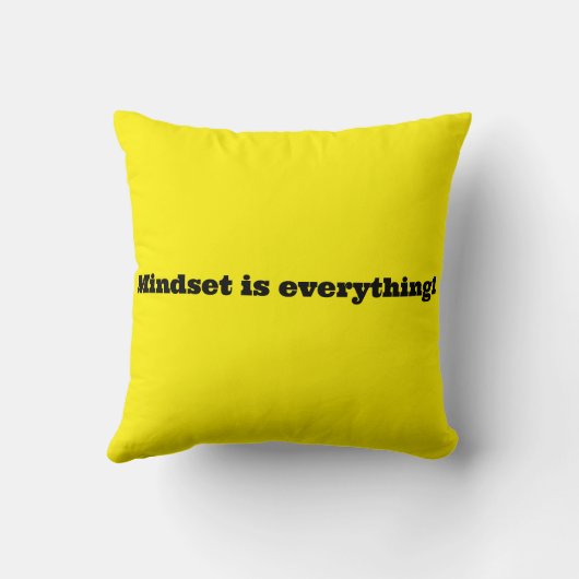 Mindset Pillow Kussen (Achterkant)