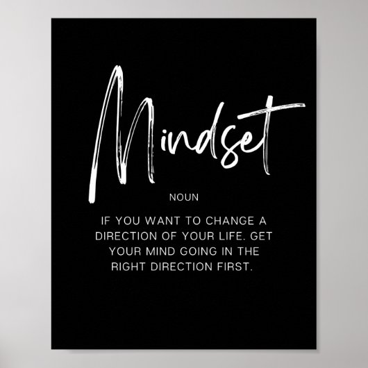 Mindset Poster (Voorkant)