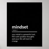 Mindset Quote Poster (Voorkant)